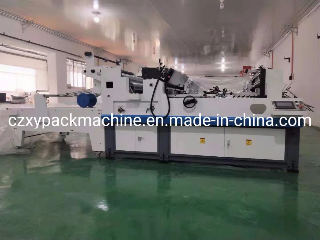 High Speed Single Way Feeding Window Patching Machine for Napkin Box